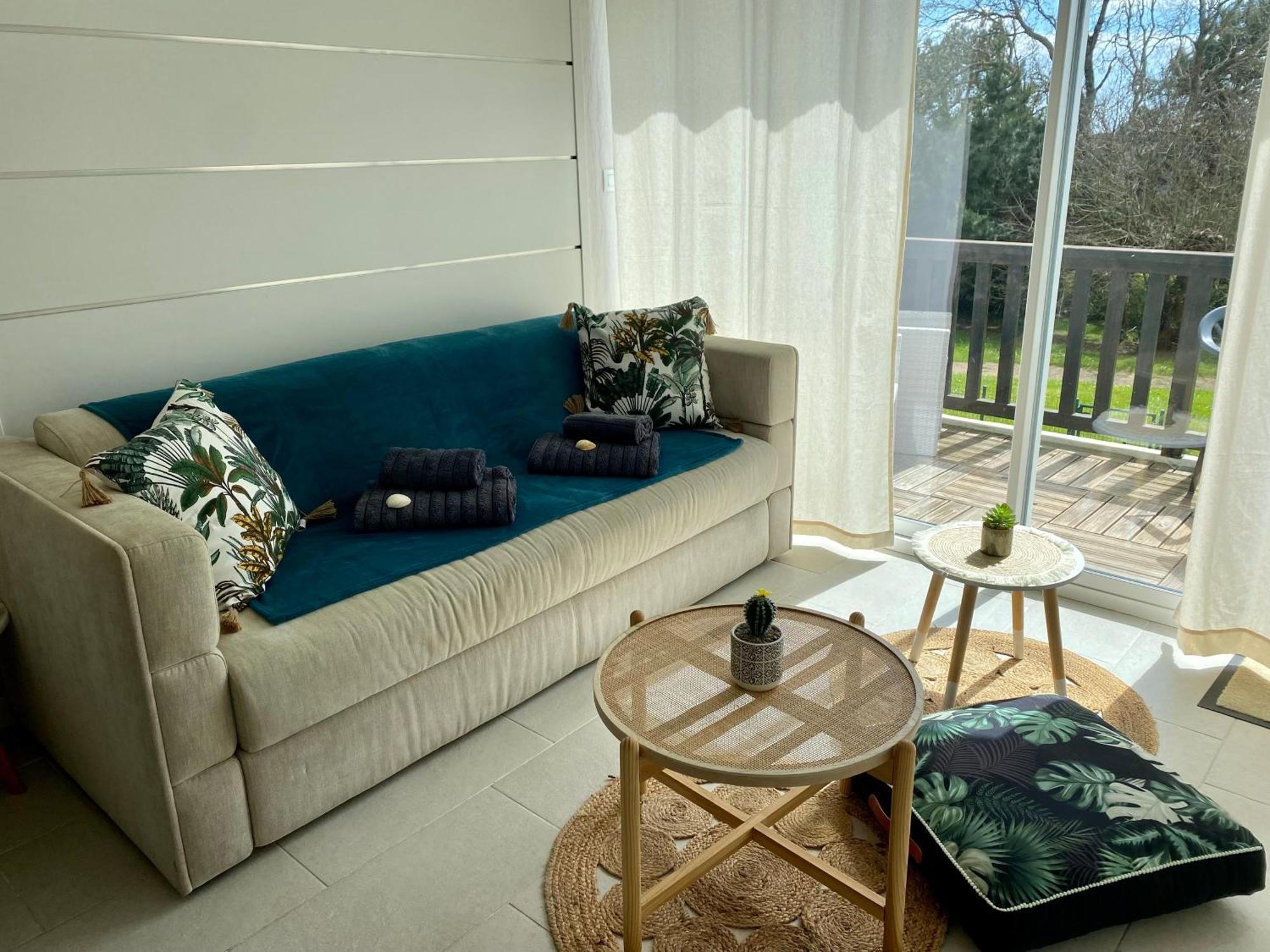 Studio Blue Horizon Vue Mer Guidel-Plage Exterior foto